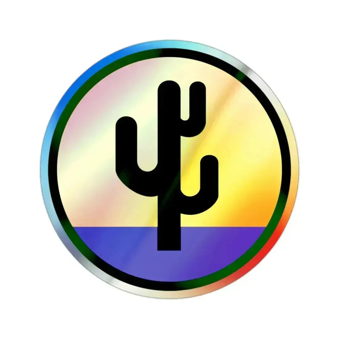 103rd Infantry Division (U.S. Army) Holographic STICKER Die-Cut Vinyl Decal 2 Inch Holographic - The Sticker Space