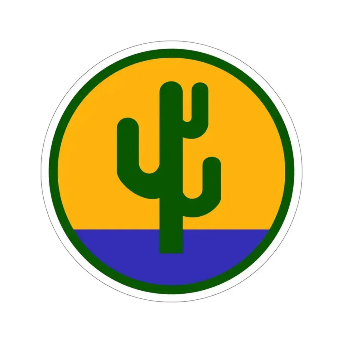 103rd Infantry Division (U.S. Army) STICKER Vinyl Die-Cut Decal 4 Inch - The Sticker Space