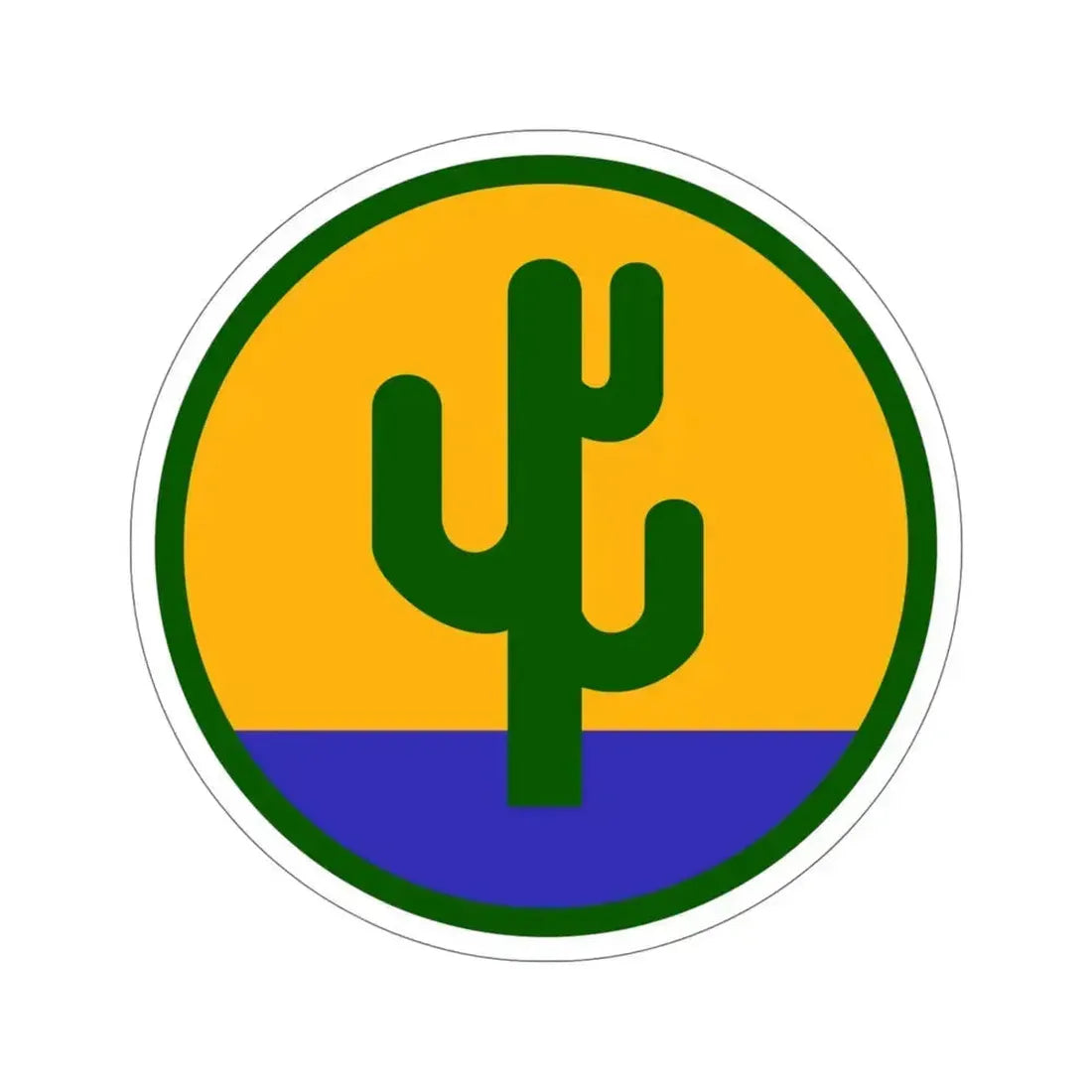 103rd Infantry Division (U.S. Army) STICKER Vinyl Die-Cut Decal 6 Inch - The Sticker Space