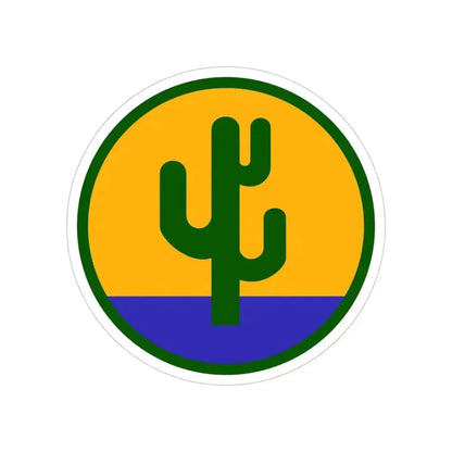 103rd Infantry Division (U.S. Army) Transparent STICKER Die-Cut Vinyl Decal 4 Inch - The Sticker Space