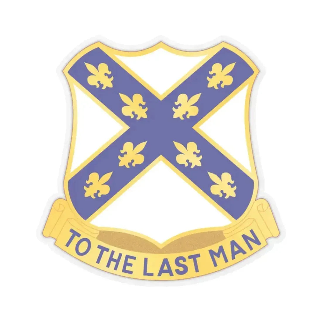 103rd Infantry Regiment (U.S. Army) STICKER Vinyl Kiss-Cut Decal 2 Inch Transparent - The Sticker Space