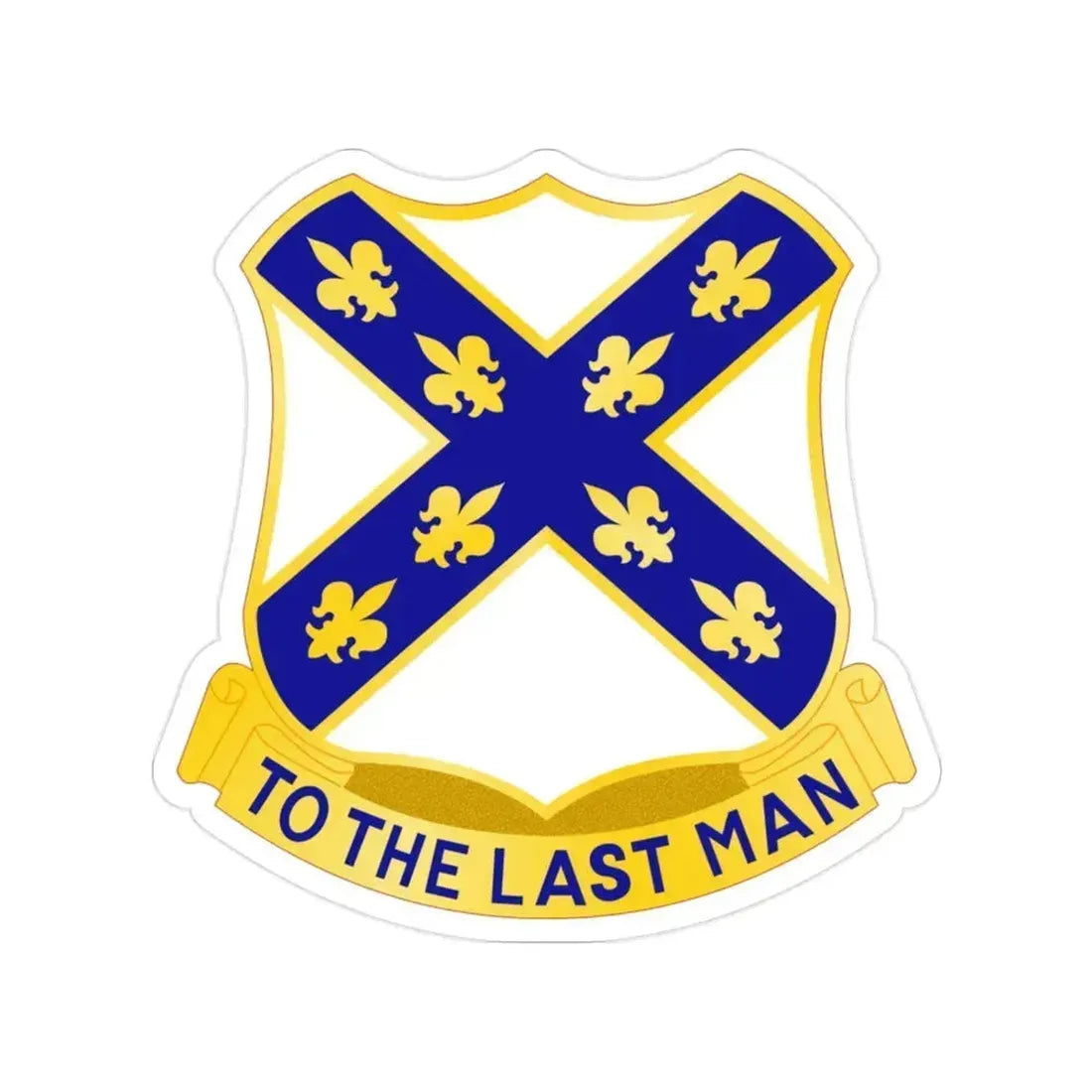 103rd Infantry Regiment (U.S. Army) Transparent STICKER Die-Cut Vinyl Decal 2 Inch - The Sticker Space