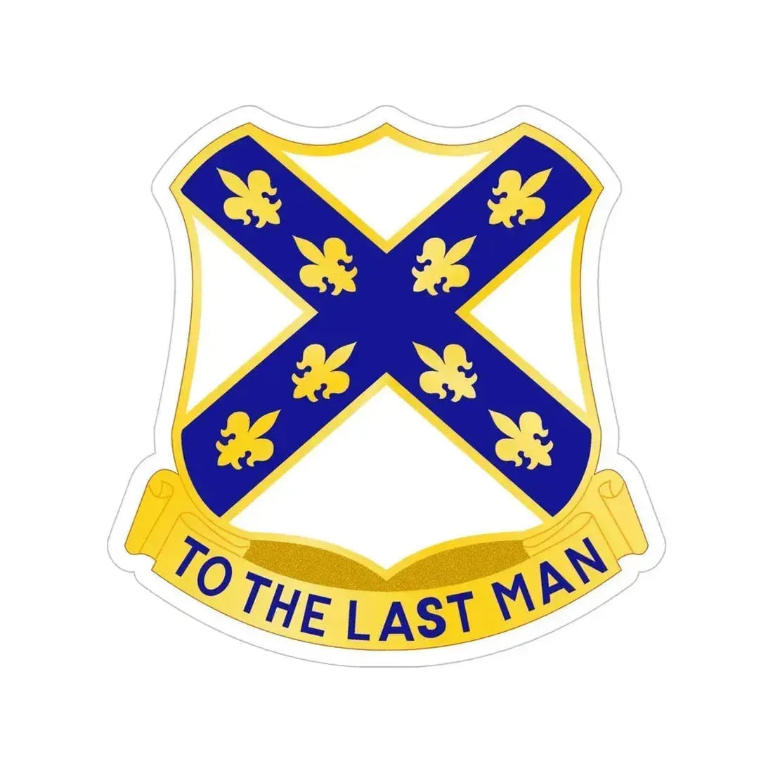 103rd Infantry Regiment (U.S. Army) Transparent STICKER Die-Cut Vinyl Decal 5 Inch - The Sticker Space