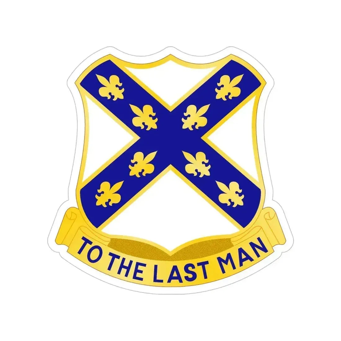 103rd Infantry Regiment (U.S. Army) Transparent STICKER Die-Cut Vinyl Decal 6 Inch - The Sticker Space