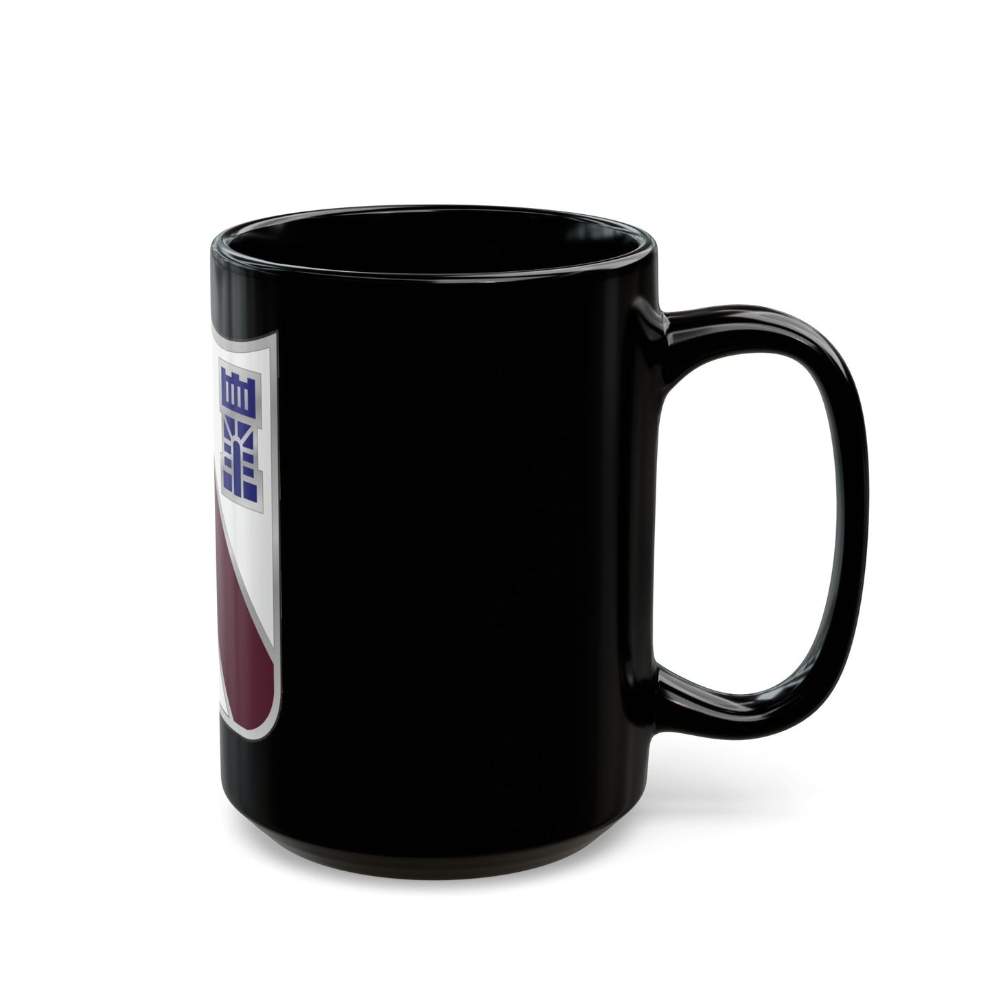 104 Medical Battalion (U.S. Army) Black Coffee Mug-The Sticker Space