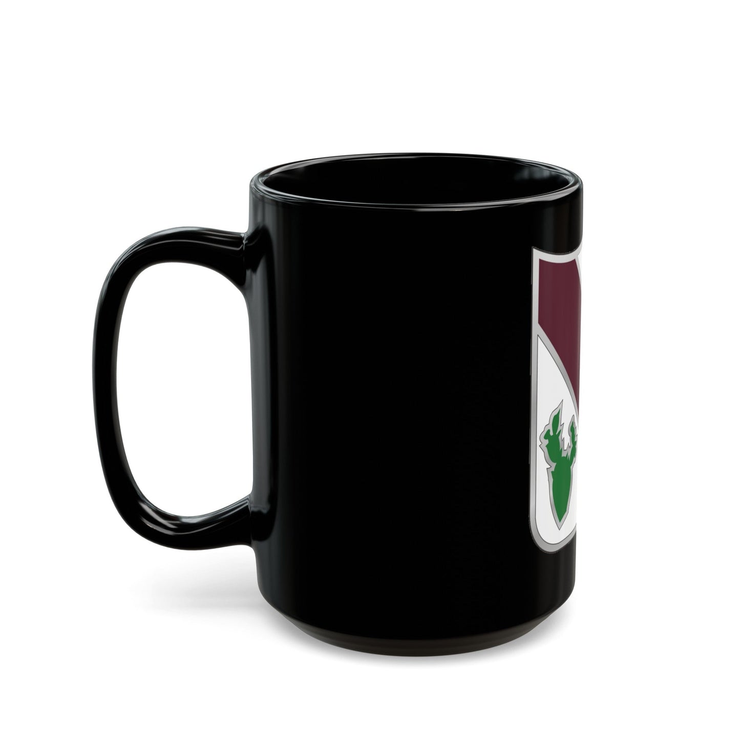 104 Medical Battalion (U.S. Army) Black Coffee Mug-The Sticker Space