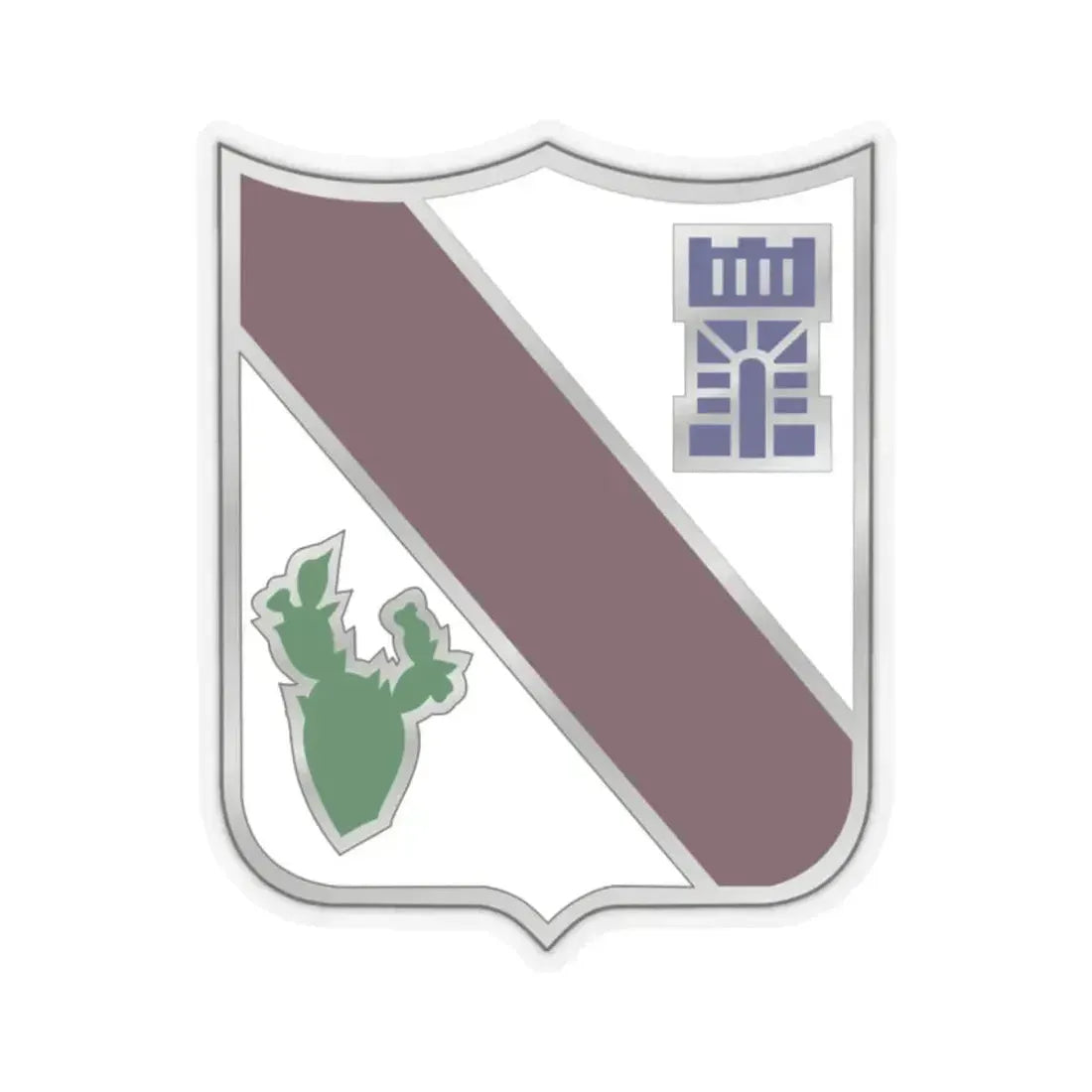 104 Medical Battalion (U.S. Army) STICKER Vinyl Kiss-Cut Decal 2 Inch Transparent - The Sticker Space