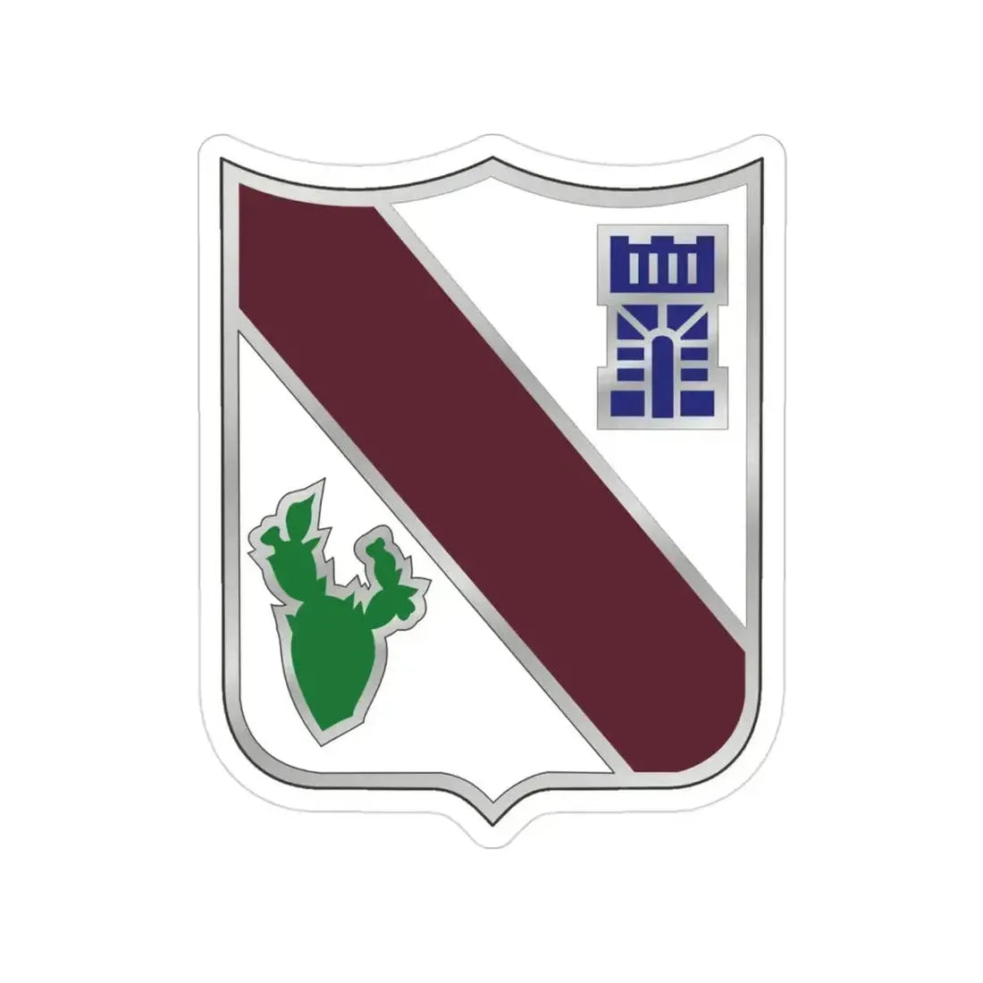 104 Medical Battalion (U.S. Army) Transparent STICKER Die-Cut Vinyl Decal 3 Inch - The Sticker Space