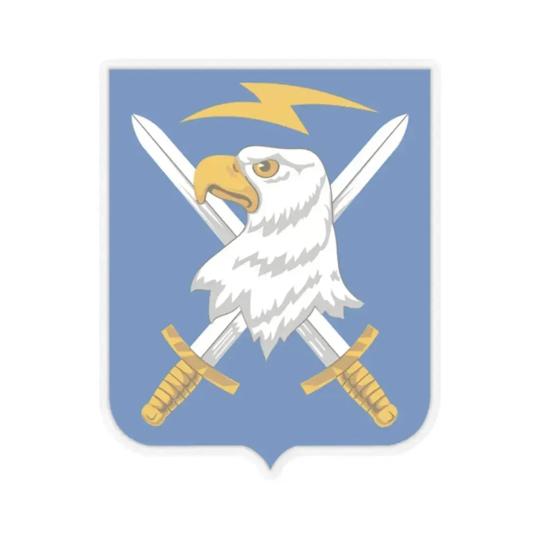 104 Military Intelligence Battalion 2 (U.S. Army) STICKER Vinyl Kiss-Cut Decal 2 Inch Transparent - The Sticker Space