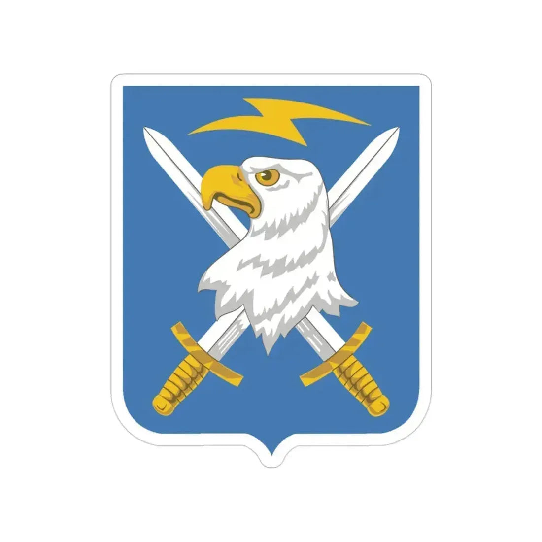 104 Military Intelligence Battalion 2 (U.S. Army) Transparent STICKER Die-Cut Vinyl Decal 3 Inch - The Sticker Space