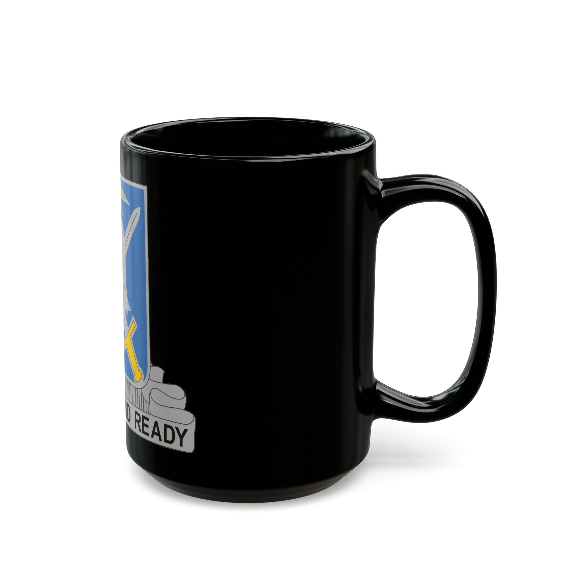 104 Military Intelligence Battalion (U.S. Army) Black Coffee Mug-The Sticker Space