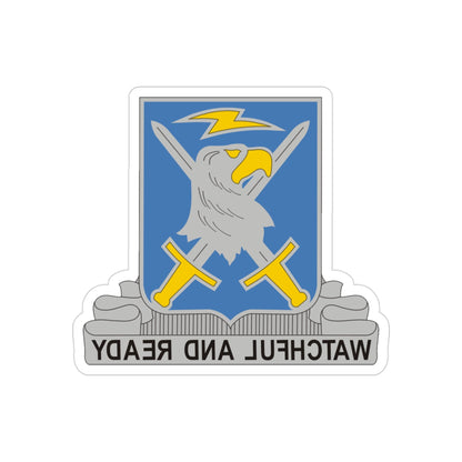 104 Military Intelligence Battalion (U.S. Army) REVERSE PRINT Transparent STICKER-3 Inch-The Sticker Space