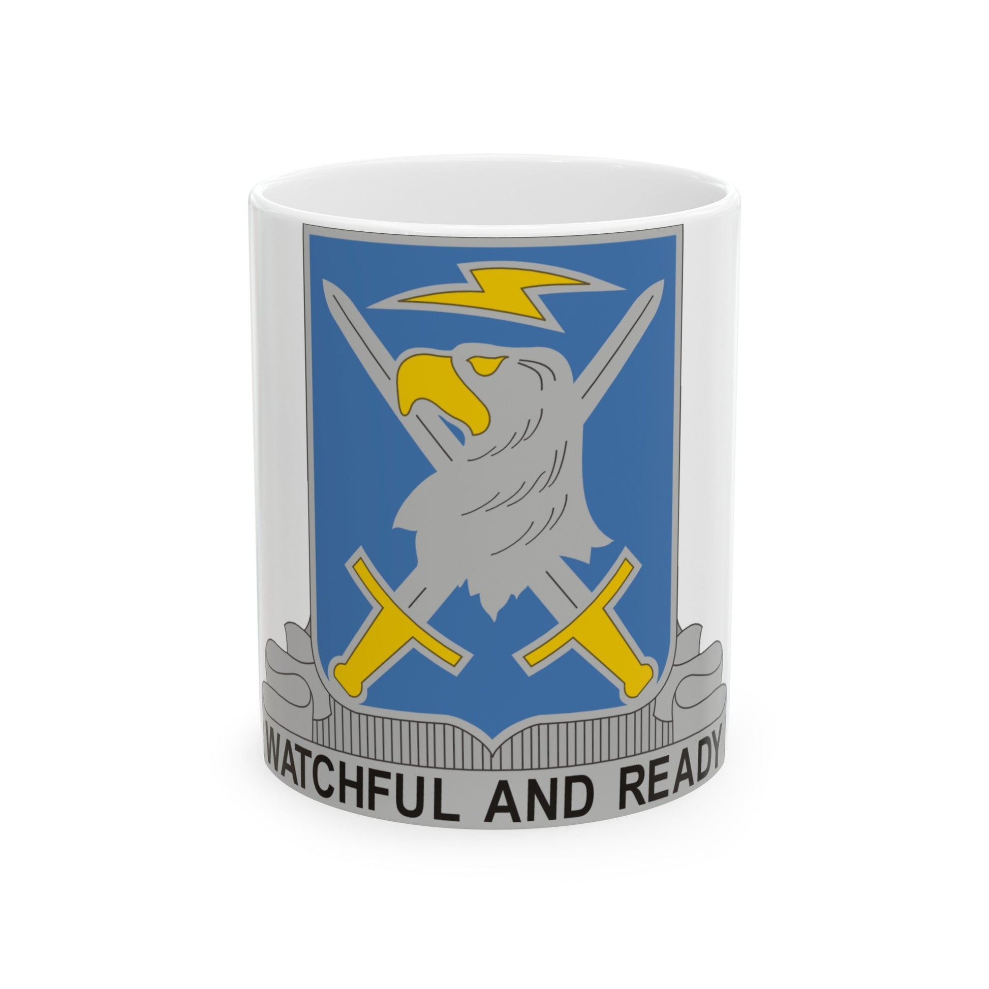 104 Military Intelligence Battalion (U.S. Army) White Coffee Mug-11oz-The Sticker Space