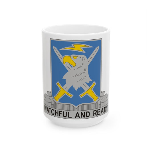 104 Military Intelligence Battalion (U.S. Army) White Coffee Mug-15oz-The Sticker Space