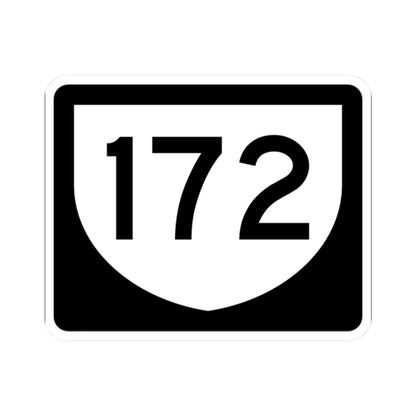 PR urban primary 172 (Puerto Rico) (Road Sign) STICKER Vinyl Kiss-Cut Decal