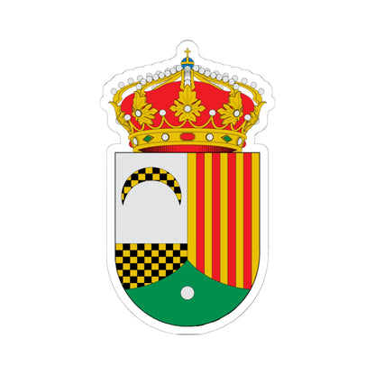 Escudo de Erla (Spain) (Coat of Arms) STICKER Vinyl Kiss-Cut Decal