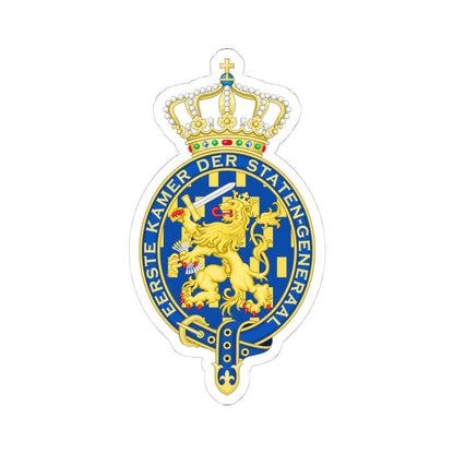Coat of arms of the Eerste Kamer - STICKER Vinyl Kiss-Cut Decal