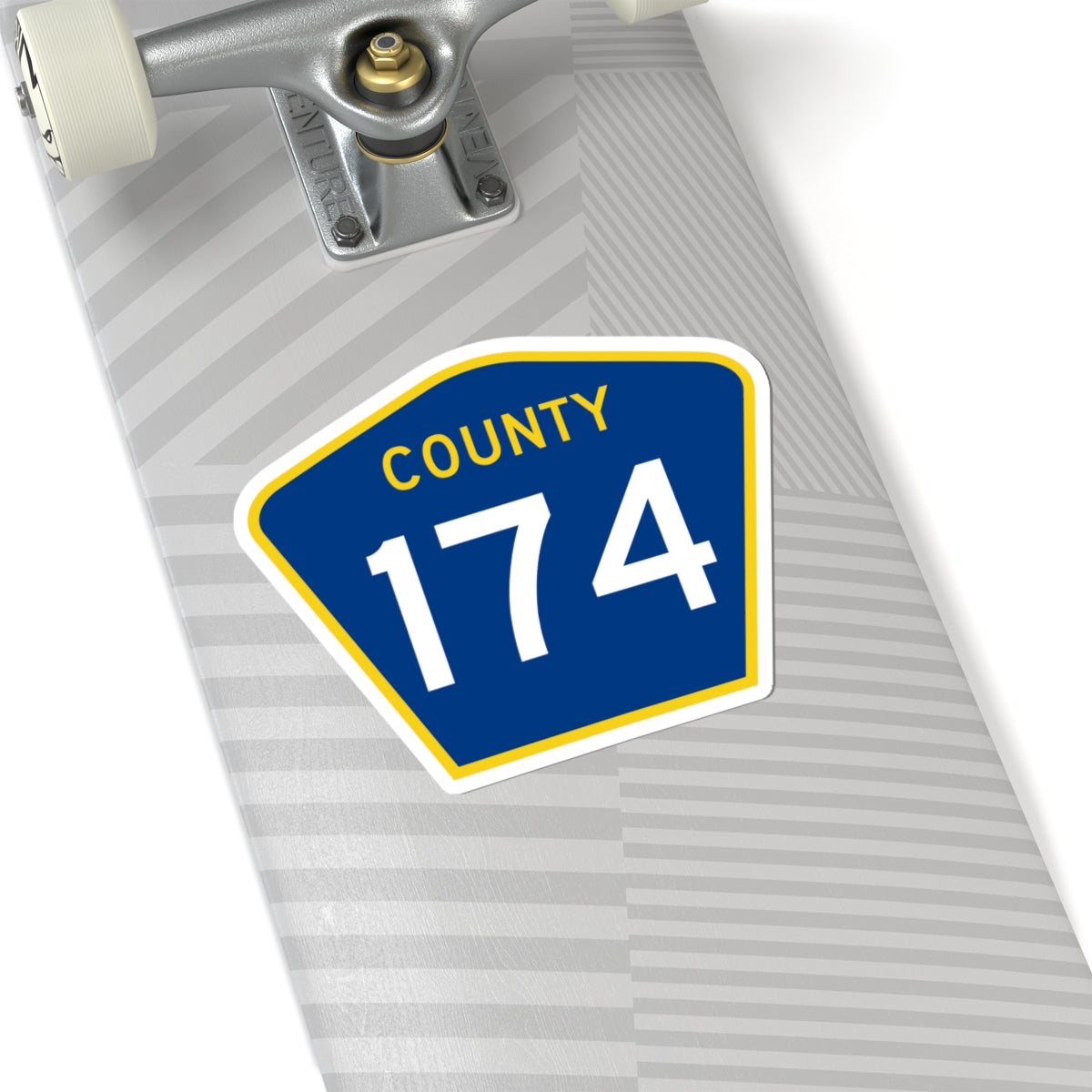 County 174 MN (Minnesota) (Road Sign) STICKER Vinyl Kiss-Cut Decal