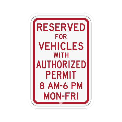 PBOT Road sign P4455 (Oregon) (Road Sign) STICKER Vinyl Kiss-Cut Decal