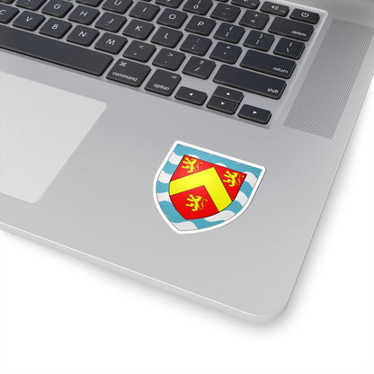 Anglesey County Council (United Kingdom) (Coat of Arms) STICKER Vinyl Kiss-Cut Decal