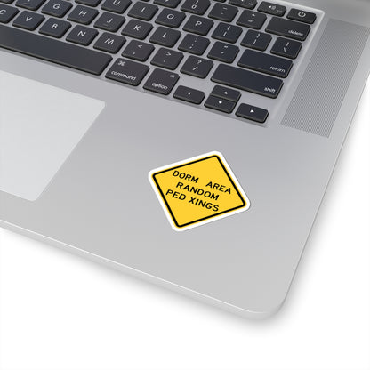 NJ Road sign WNJ24-1 (New Jersey) (Road Sign) STICKER Vinyl Kiss-Cut Decal