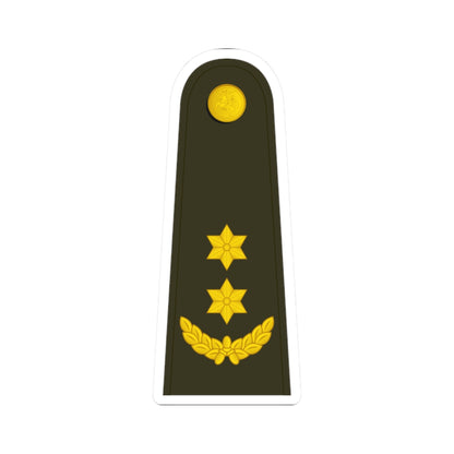 Lithuania Army OF 4 (Lithuania) (Military Rank) STICKER Vinyl Kiss-Cut Decal