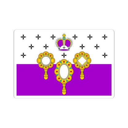 Flag of Gabovskoe Moscow oblast (Russia) STICKER Vinyl Kiss-Cut Decal