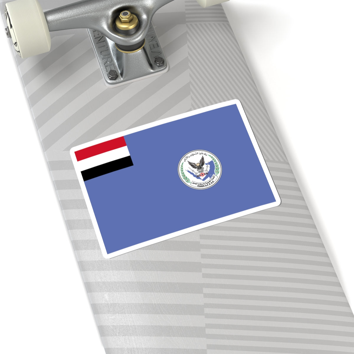 Flag of the Yemeni Air Force (Yemen) STICKER Vinyl Kiss-Cut Decal