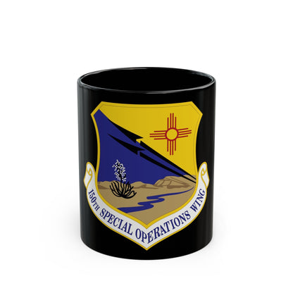 1042px 150th Special Operations Wing (U.S. Air Force) Black Coffee Mug-11oz-The Sticker Space