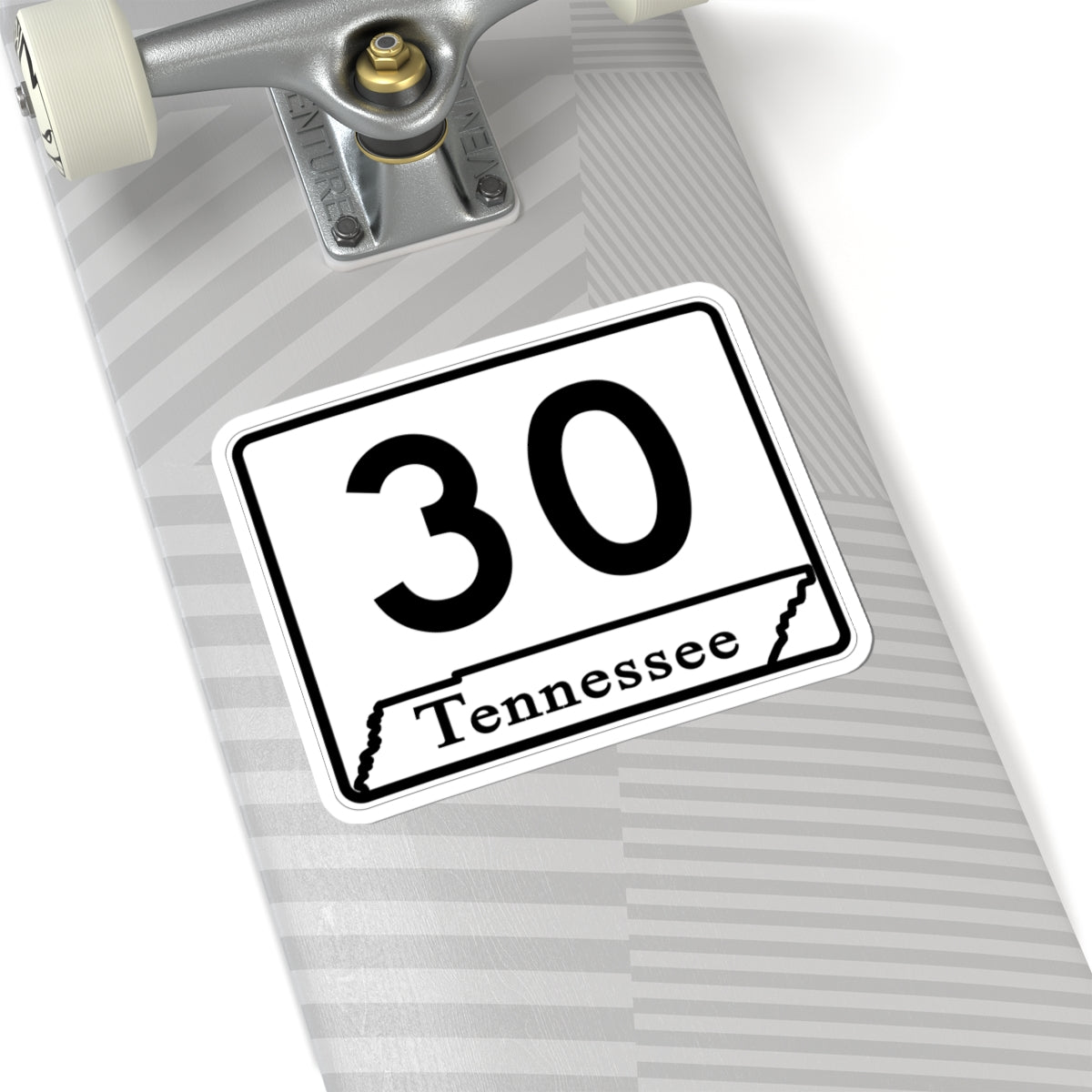 Tennessee 30 (Tennessee) (Road Sign) STICKER Vinyl Kiss-Cut Decal