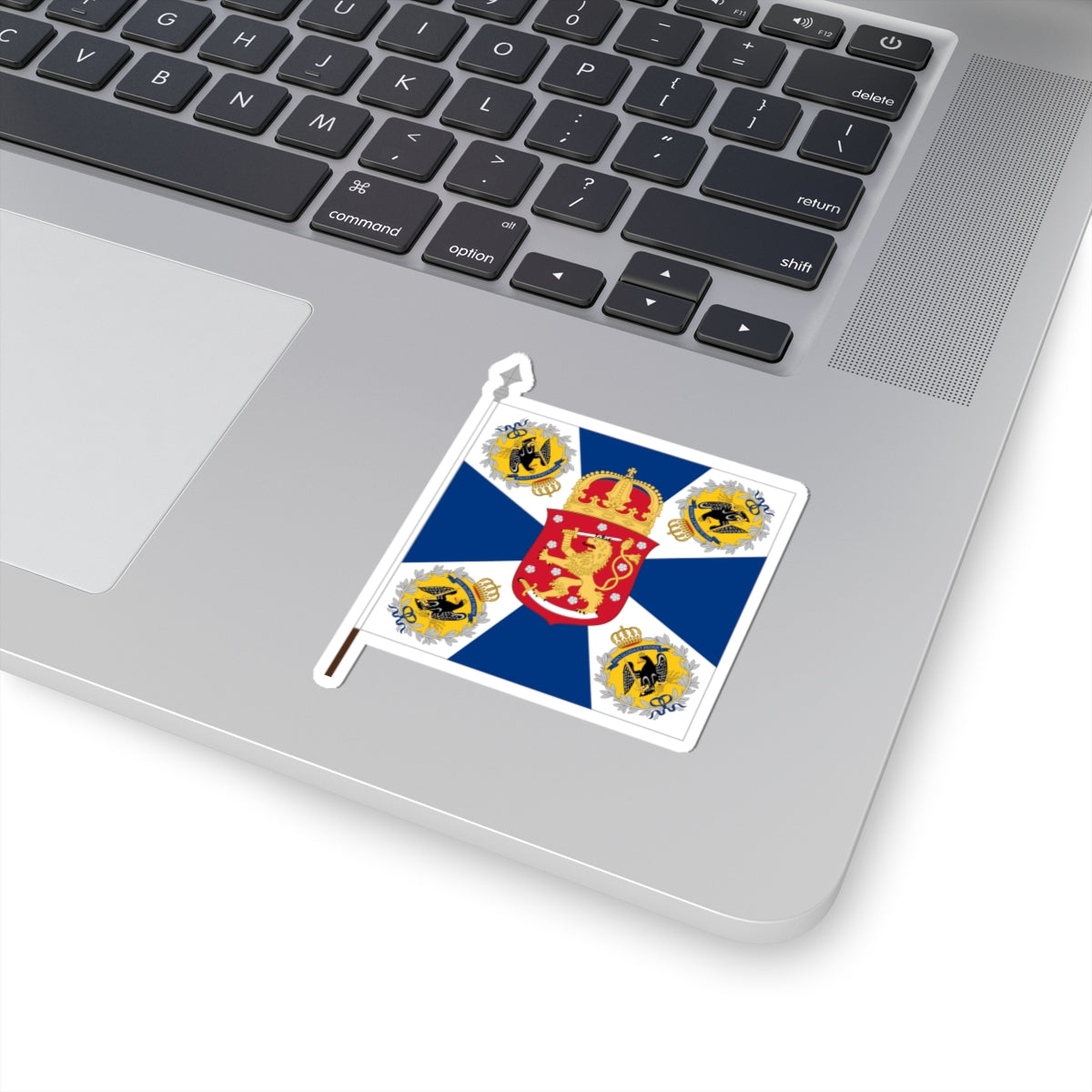 Jääkärilippu (Finland) STICKER Vinyl Kiss-Cut Decal