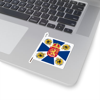 Jääkärilippu (Finland) STICKER Vinyl Kiss-Cut Decal