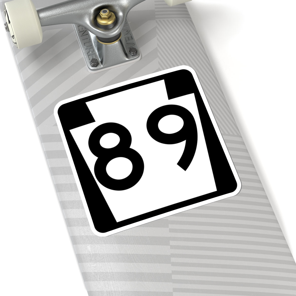 PA-89 (Pennsylvania) (Road Sign) STICKER Vinyl Kiss-Cut Decal