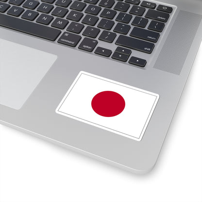 Flag of Japan bordered (Japan) STICKER Vinyl Kiss-Cut Decal