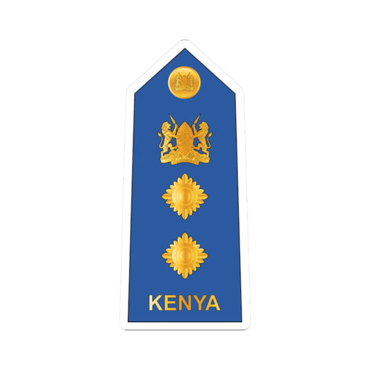 12. Kenyan Air Force COL (Kenya) (Military Rank) STICKER Vinyl Kiss-Cut Decal