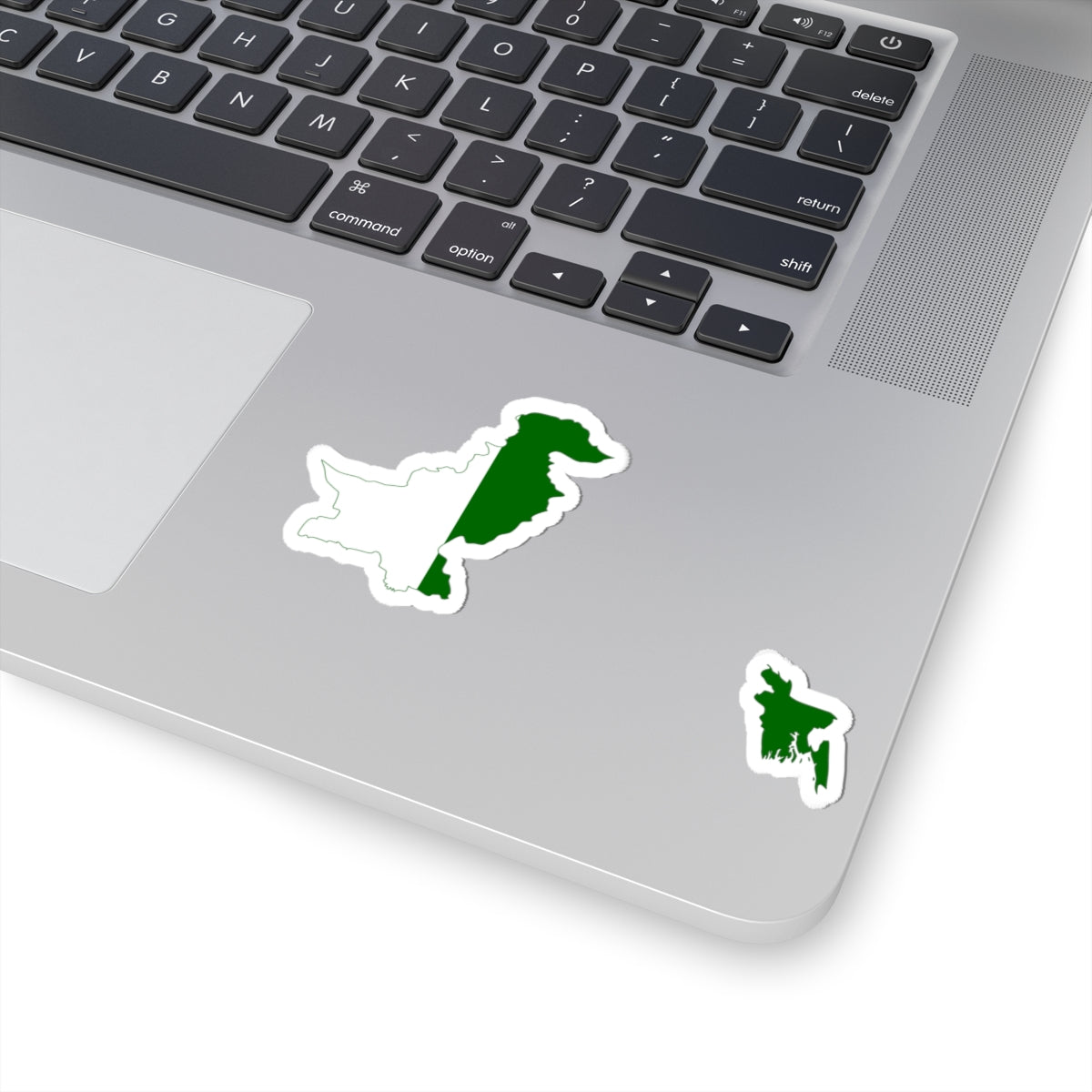 Flag-map of the Dominion of Pakistan (Pakistan) STICKER Vinyl Kiss-Cut Decal