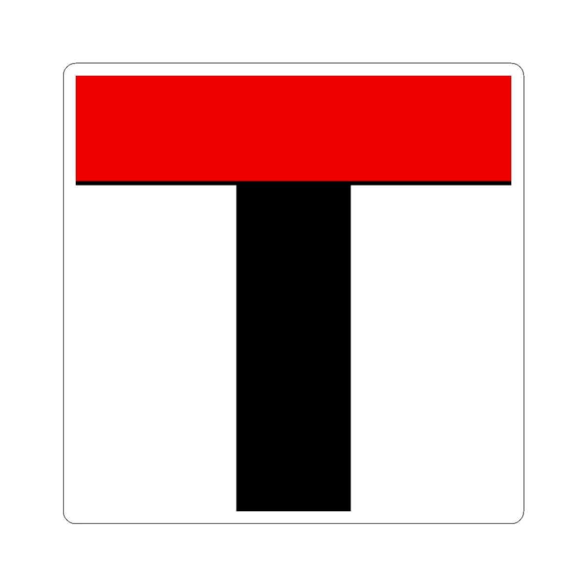 CHE Baden Flag (Switzerland) STICKER Vinyl Kiss-Cut Decal