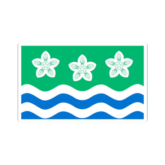 Flag of Cumberland United Kingdom (England) STICKER Vinyl Kiss-Cut Decal