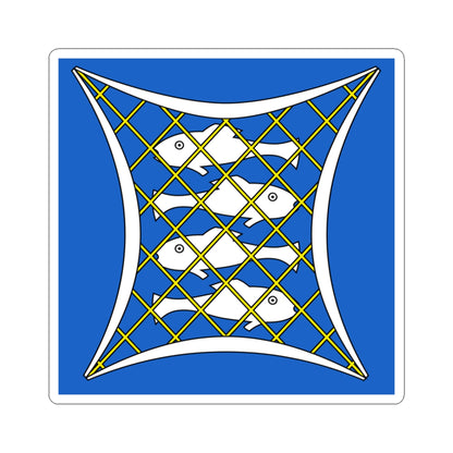 CHE Niederuster Flag (Switzerland) STICKER Vinyl Kiss-Cut Decal
