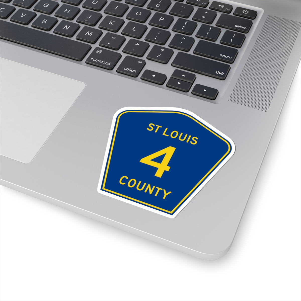 St Louis County Route 4 MN (Minnesota) (Road Sign) STICKER Vinyl Kiss-Cut Decal