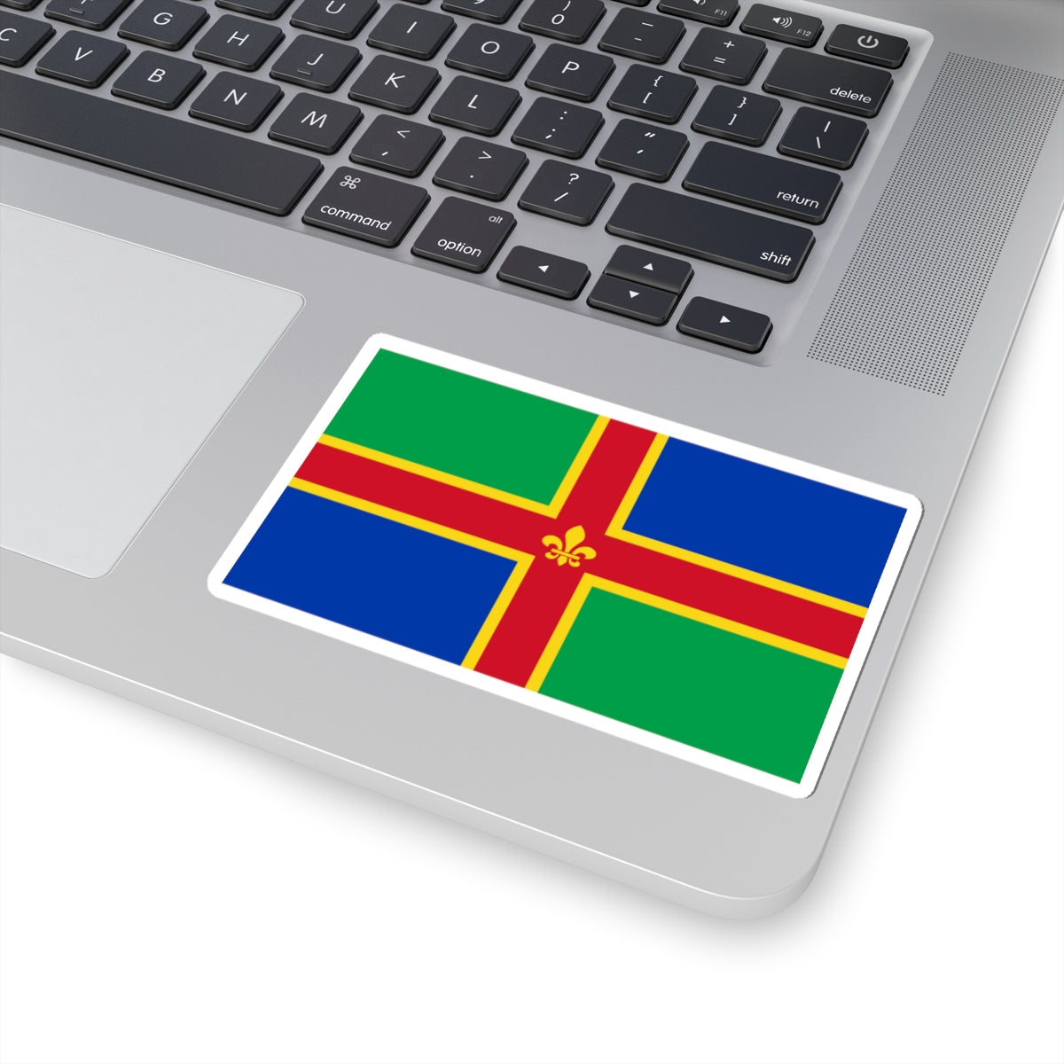 Lincolnshire flag (England) STICKER Vinyl Kiss-Cut Decal
