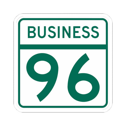 MD Route 96 Business (Maryland) (Road Sign) STICKER Vinyl Kiss-Cut Decal