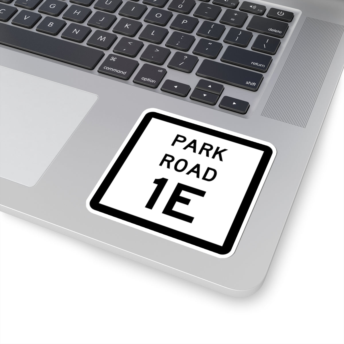 Texas Park Road 1E (Texas) (Road Sign) STICKER Vinyl Kiss-Cut Decal
