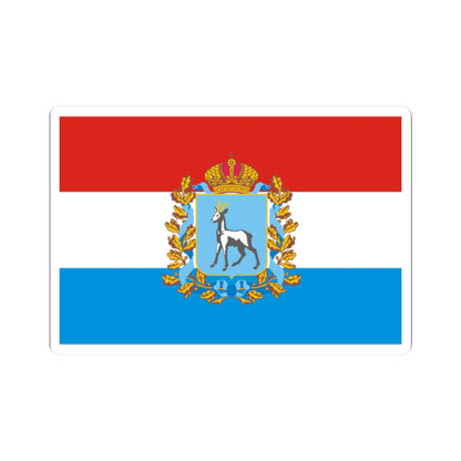 Flag of Samara Oblast (Russia) STICKER Vinyl Kiss-Cut Decal