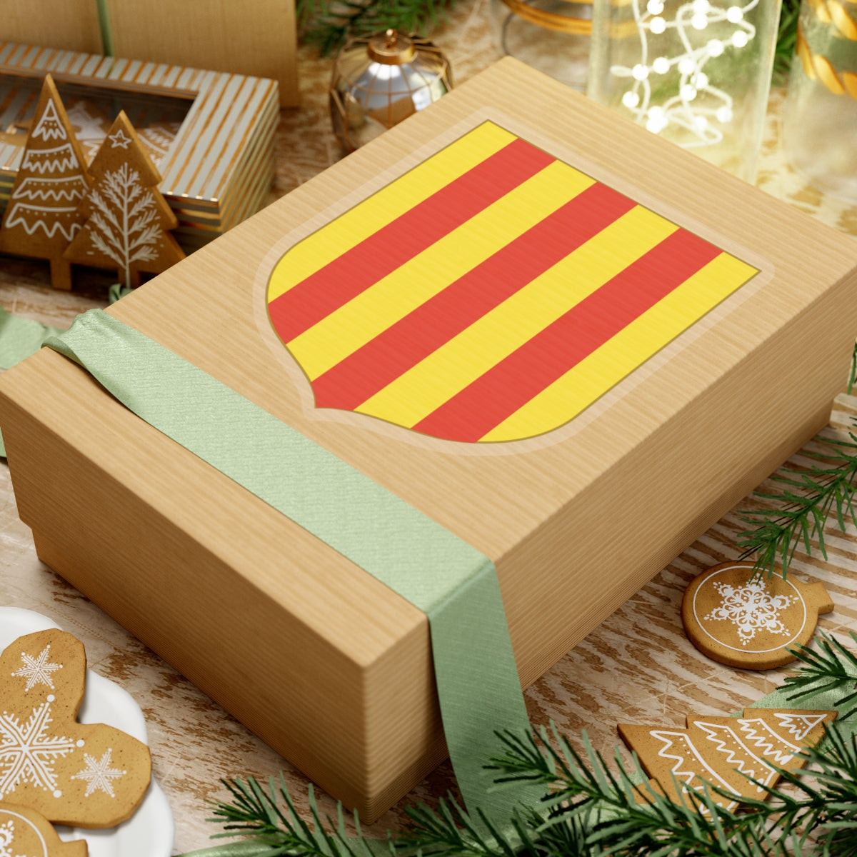 Andorra - Foix Coat of Arms - STICKER Vinyl Kiss-Cut Decal