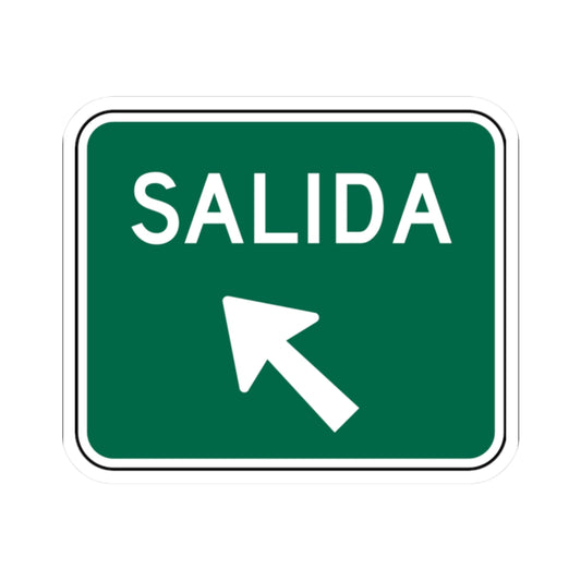 MUTCD-PR E5-1I (Puerto Rico) (Road Sign) STICKER Vinyl Kiss-Cut Decal