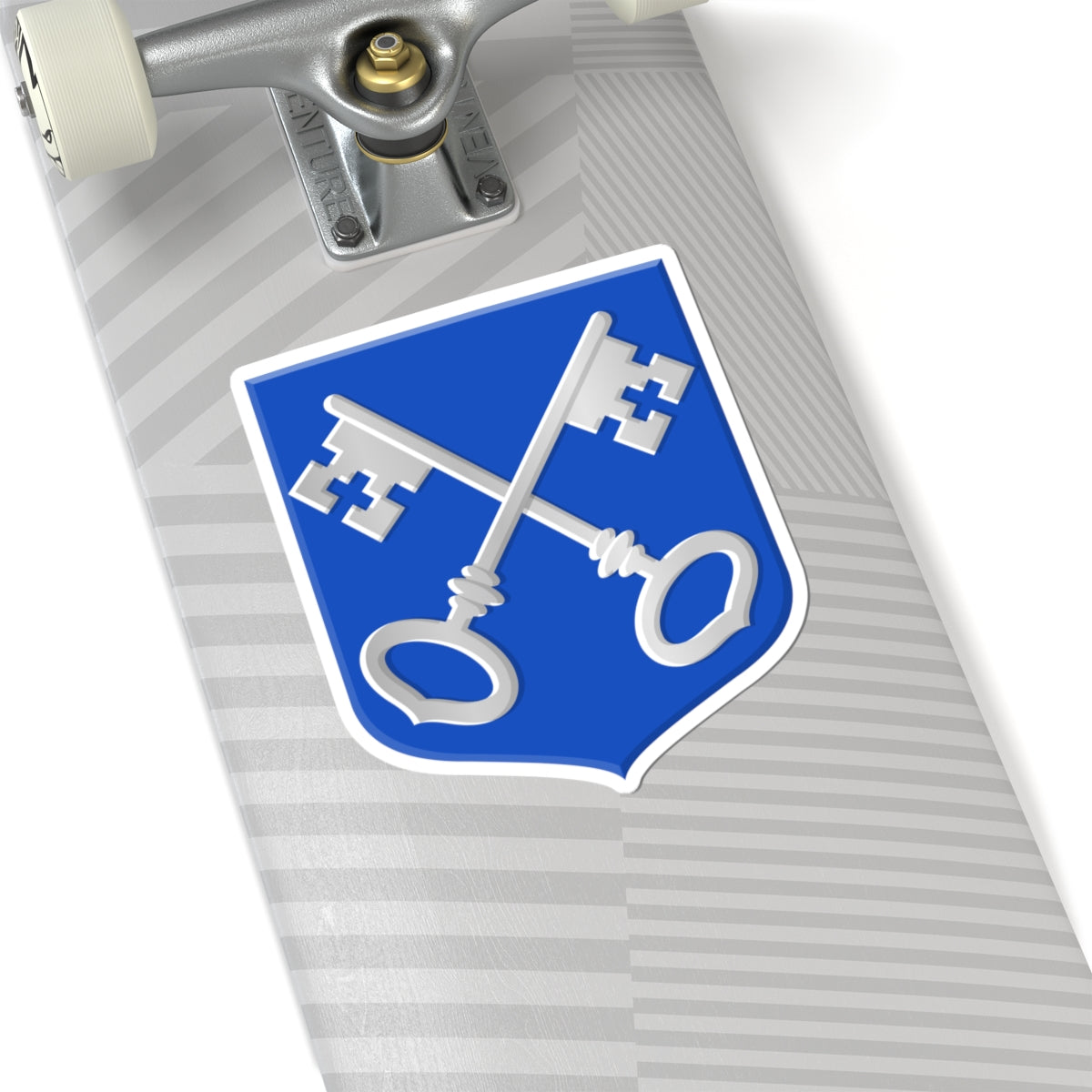 Abcoude Proosdij wapen (Netherlands) (Coat of Arms) STICKER Vinyl Kiss-Cut Decal