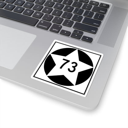 MN-73 1934 (Minnesota) (Road Sign) STICKER Vinyl Kiss-Cut Decal