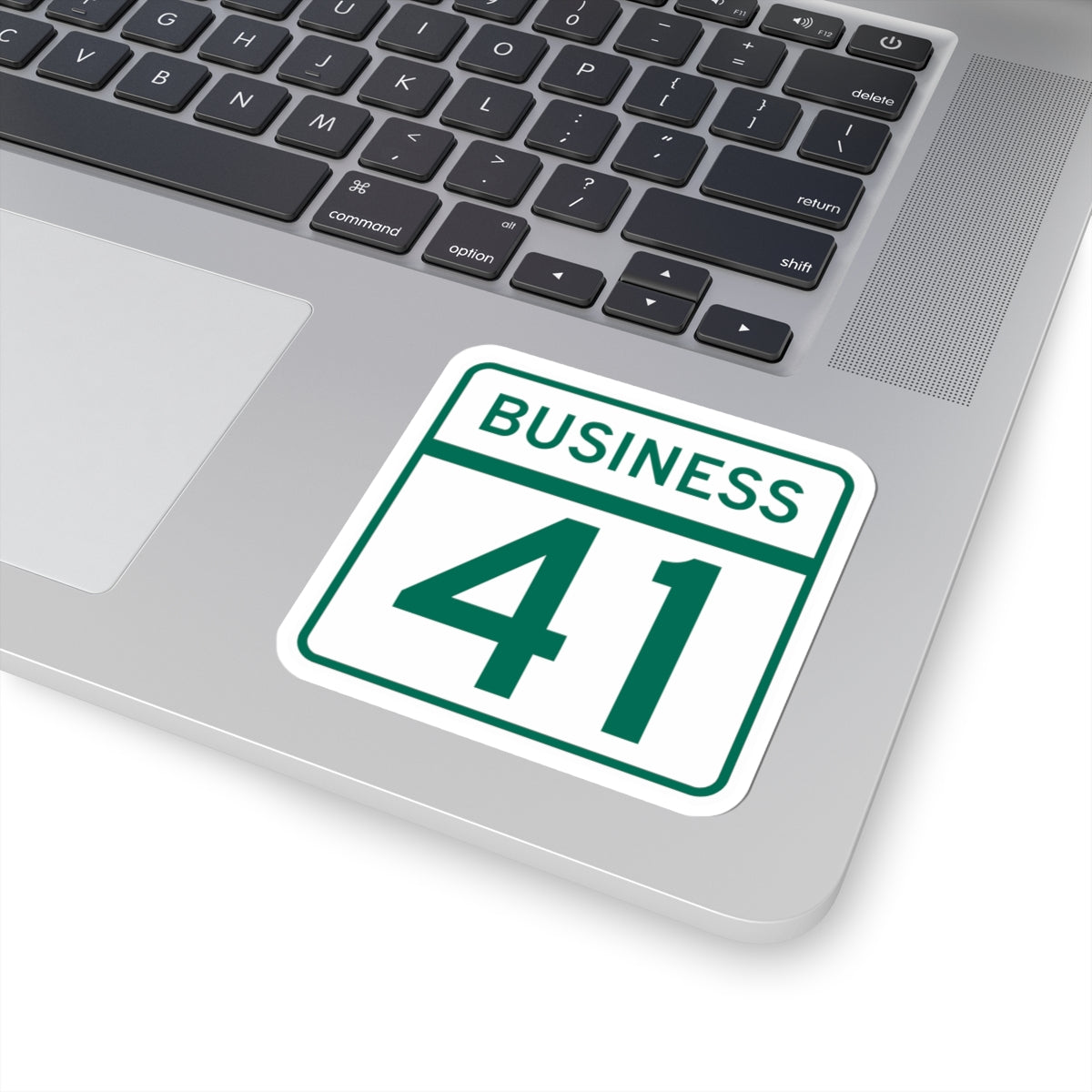MD Route 41 Business (Maryland) (Road Sign) STICKER Vinyl Kiss-Cut Decal