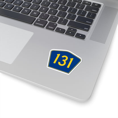 PR secondary 131 (Puerto Rico) (Road Sign) STICKER Vinyl Kiss-Cut Decal